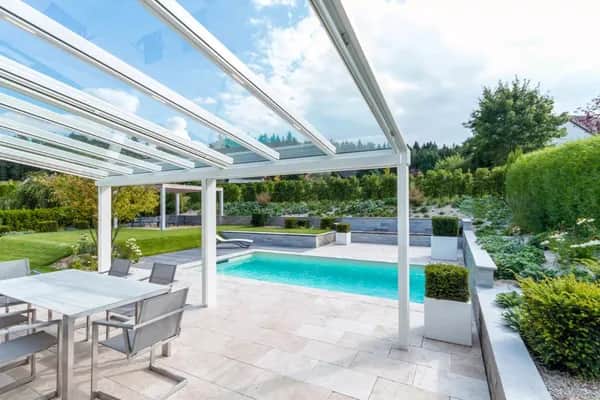 Terrassenüberdachungen aus Glas